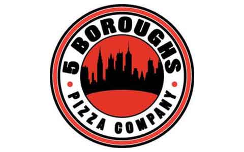 Buy 5 Boroughs Pizza & Subs Gift Cards