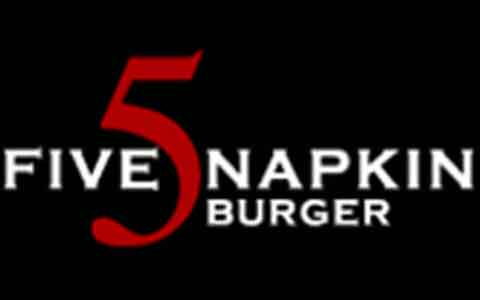 Buy 5 Napkin Burger Gift Cards