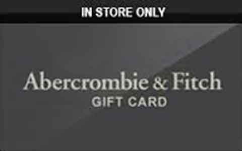 Buy Abercrombie & Fitch (In Store Only) Gift Cards