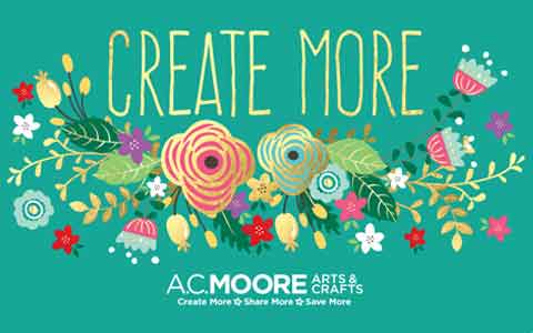 Buy AC Moore Gift Cards