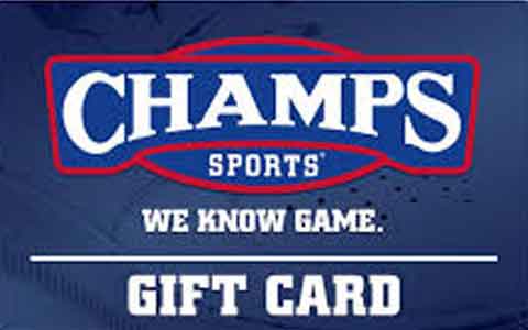 Buy Champs Sports Gift Cards