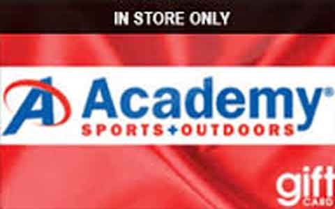 Buy Academy Sports (In Store Only) Gift Cards