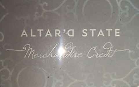 Buy Altar'd State Gift Cards