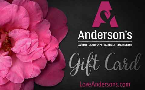 Buy Anderson's Home & Garden Gift Cards