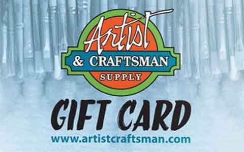 Buy Artist & Craftsman Gift Cards