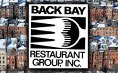 Back Bay Restaurant Group Gift Cards