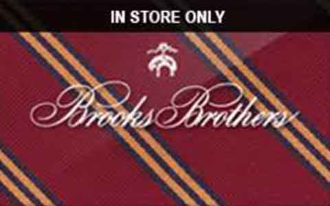 Buy Brooks Brothers (In Store Only) Gift Cards