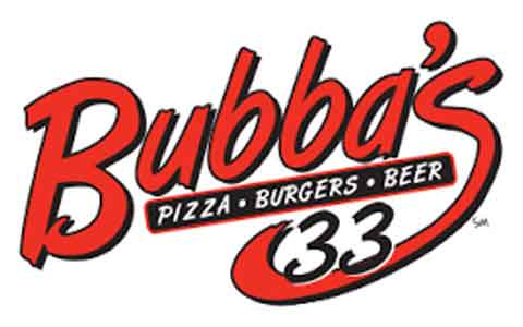 Buy Bubba's 33 Gift Cards