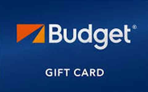 Budget Car Rental Gift Cards