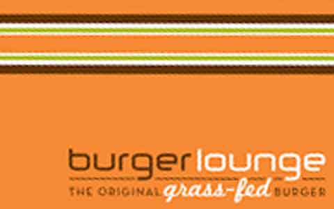 Buy Burger Lounge Gift Cards
