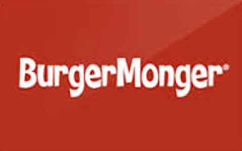 Buy Burger Monger Gift Cards