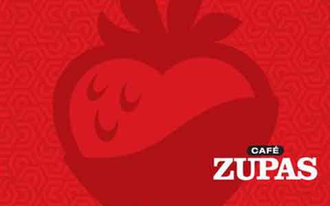Buy Cafe Zupas Gift Cards
