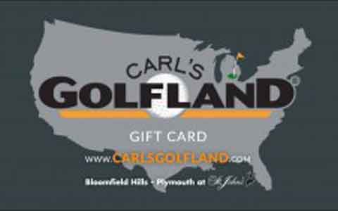 Buy Carl's Golfland Gift Cards