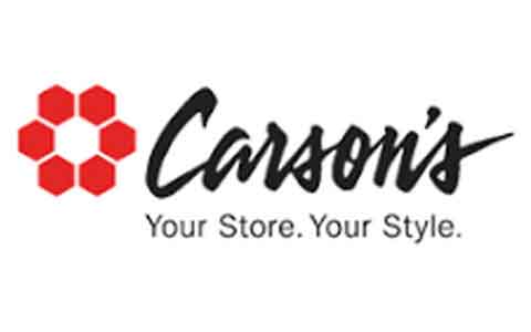 Buy Carson's (In Store Only) Gift Cards