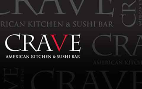 Buy CRAVE Gift Cards