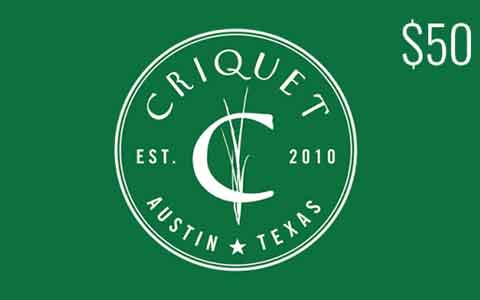 Criquet Shirts Gift Cards