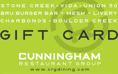 Buy Cunningham Restaurant Group Gift Cards