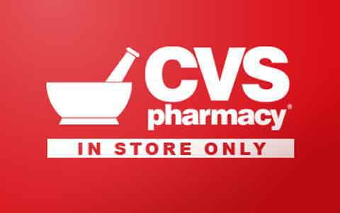 Buy CVS Pharmacy (In Store Only) Gift Cards