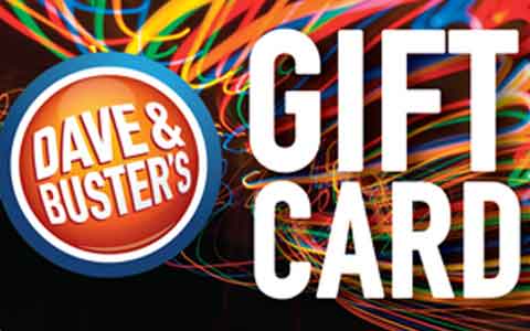 Buy Dave & Buster's Gift Cards