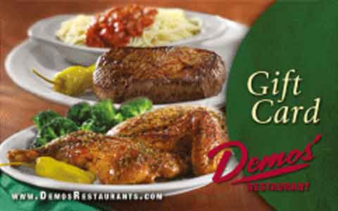 Buy Demos' Restaurant Gift Cards