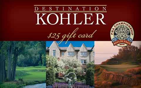 Buy Destination Kohler Gift Cards