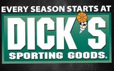 Buy Dick's Sporting Goods (Online Only) Gift Cards