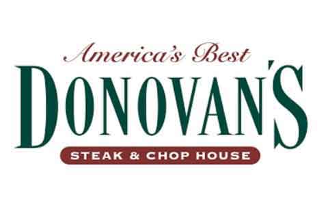 Buy Donovan's Prime Steak House Gift Cards