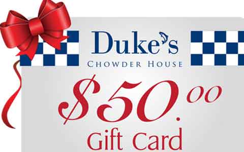 Buy Duke's Chowder House Gift Cards