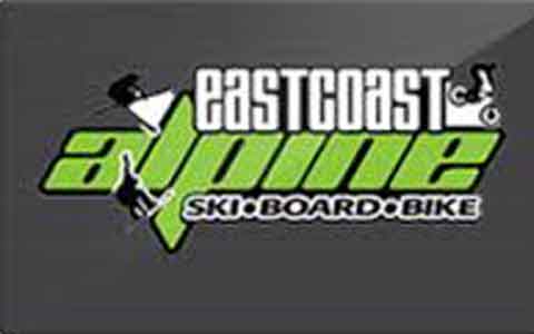 Buy East Coast Alpine Gift Cards