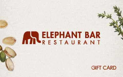 Buy Elephant Bar Gift Cards