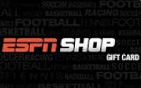 Buy ESPN Shop Gift Cards