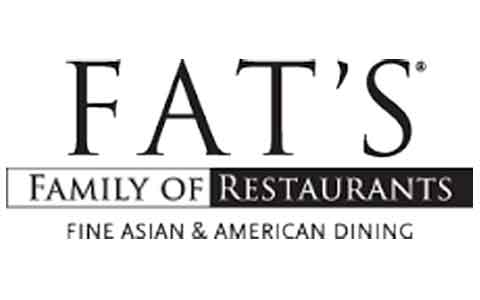 Fat's Family of Restaurants Gift Cards