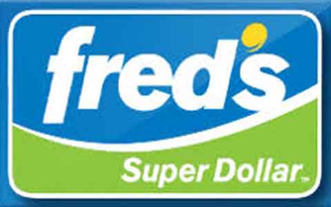 Buy Fred's Super Dollar Gift Cards