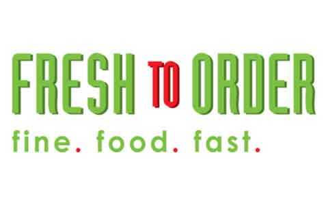 Buy Fresh to Order Gift Cards