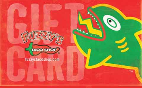 Buy Fuzzy's Taco Shop Gift Cards