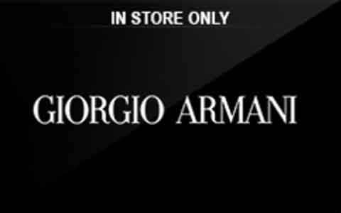 Buy Giorgio Armani (In Store Only) Gift Cards