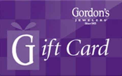 Buy Gordon's Jewelers Gift Cards
