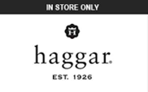 Buy Haggar (In Store Only) Gift Cards