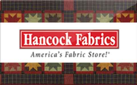 Buy Hancock Fabrics Gift Cards