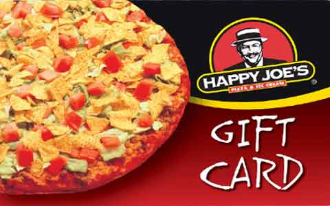 Buy Happy Joe's Pizza & Ice Cream Gift Cards