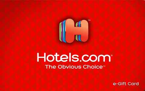 Buy Hotels.com Gift Cards