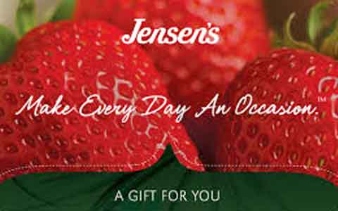 Buy Jensen's Gift Cards