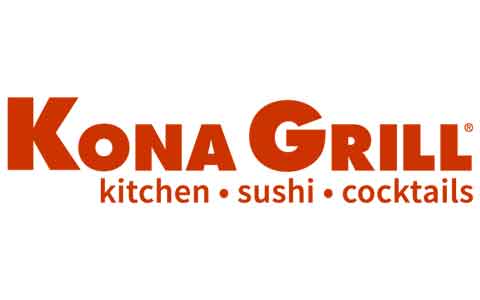 Buy Kona Grill Gift Cards