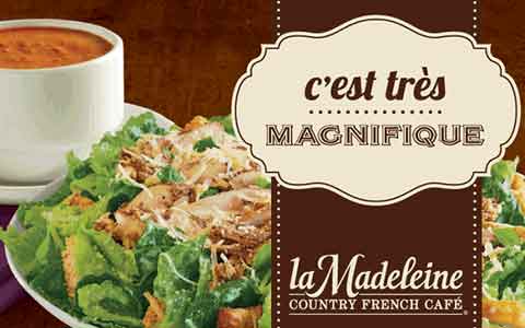 Buy La Madeleine Gift Cards