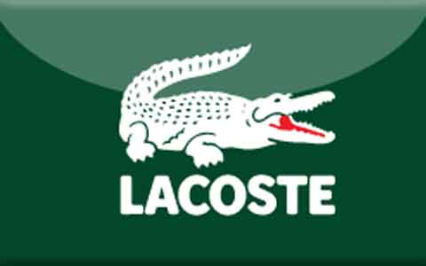 Buy Lacoste Gift Cards