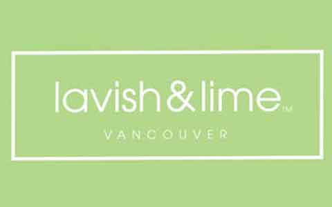 Buy Lavish & Lime Gift Cards