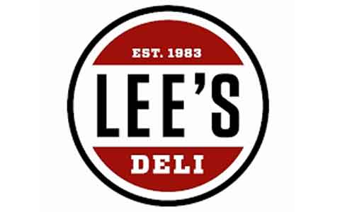 Buy Lee's Deli Gift Cards
