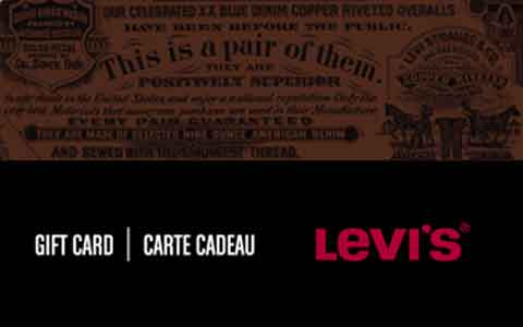 Buy Levi's Gift Cards
