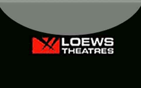 Buy Loews Cineplex Gift Cards