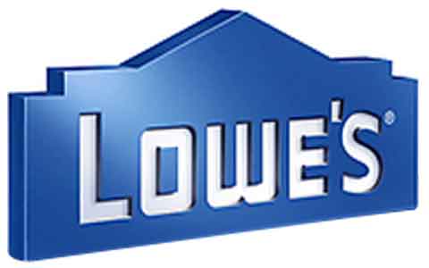 Buy Lowe's (Electronic) Gift Cards